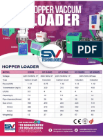 Hopper Loader - Granules - Powder - SV Technologies