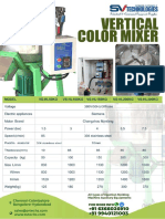 Vertical Color Mixer - SV Technologies