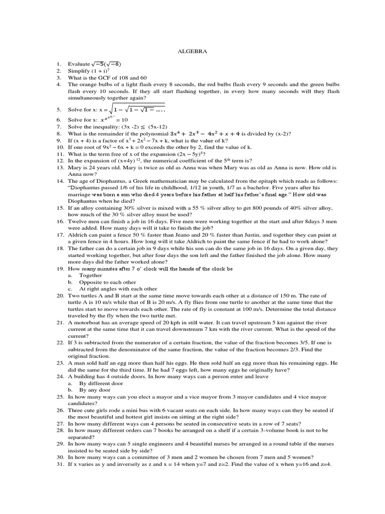 Math Part1 | PDF | Triangle | Area