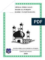 Proposal Perluasan Masjid