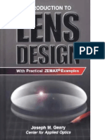 (Joseph M Geary) Introduction To Lens Design PDF