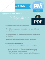 CHEAT SHEET - 3 Different Types of Product Manager Roles