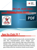 Profil Club 25 PMI