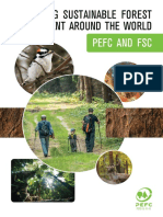 PEFC Promoting Sustainable Forest Management - PEFC & FSC