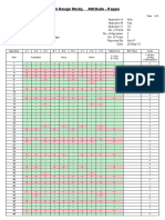 MSA Excel Template for Measurement Analysis | PDF
