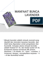 Manfaat Bunga Lavender