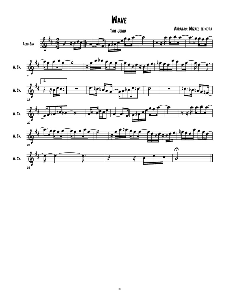 Wave Sax PDF | PDF