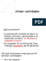 Estimar Cantidades