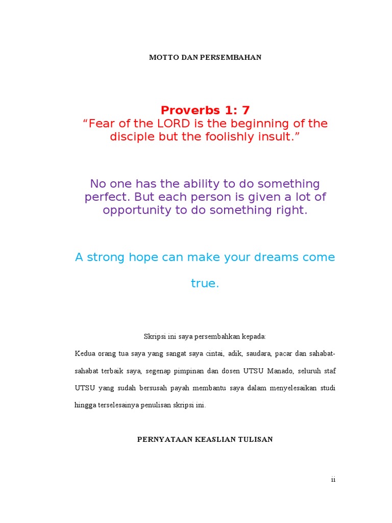 Kelengkapan Skripsi Beby Pdf