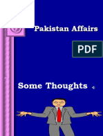 Pakistan Affairs Basic Lecture