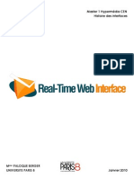 Real Time Web Interface Par Stéphane PERES
