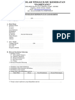 FORMAT PENGKAJIAN GADAR Dan NEONATUS