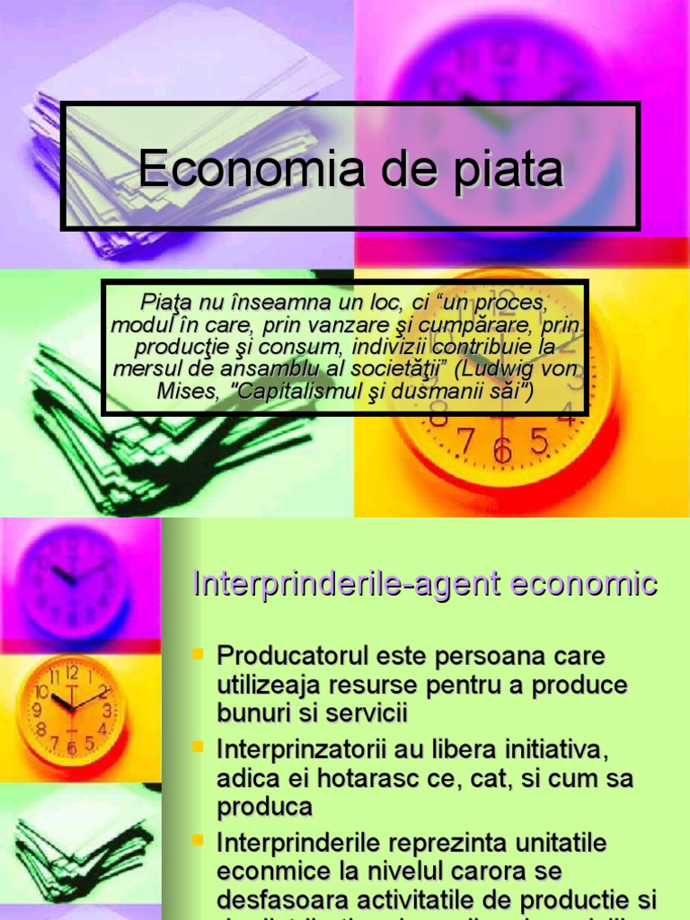 Economia de Piata PDF