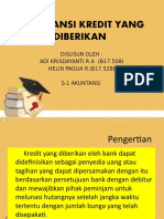 Akuntansi Kredit Yang Diberikan