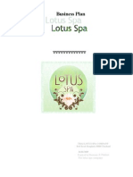 Business Plan Lotus Spa