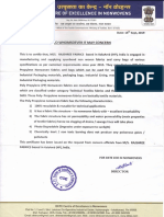 Non Woven Certificate Govt Lab PDF