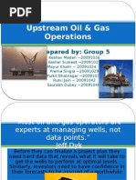 Upstream Oil & Gas Operations