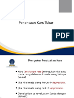 0 Penentuan Kurs Tukar