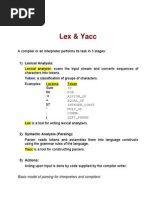 Lex-Yacc For Exam