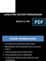 Lanjutan Sistem Pernapasan