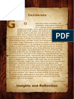 Desiderata