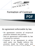 Formation of Contract