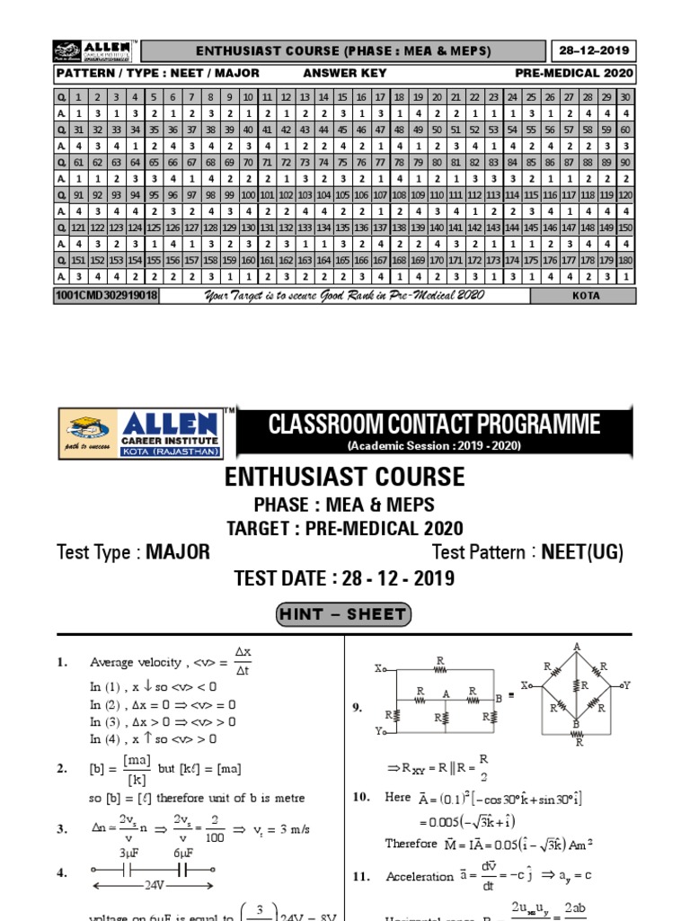 Solutions 28 12 19 Physics Force