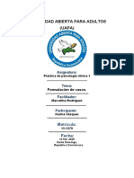 Práctica de Psicología Clínica 1 Tarea 6