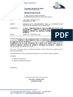 INFORME N°002-REQUERIMIENTO DE ASISTENTE DE OBRA