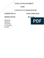 History and Profile of Allahabad Bank
