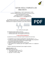 Rectificador Onda Completa de Precisión