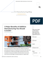 5 Major Benefits of Additive Manufacturing You Should Consider PDF