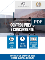 Control Previo y Concurrente 2019 Iiaae