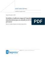 Campos Garcia, Hector. Invalidez e Ineficacia Negocial - Stamped PDF