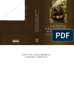 Vaitkeviciene 2008 Uzkalbejimai PDF