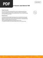 3M Label Material 7871 Data Sheet | PDF | Industrial Processes ...