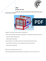 Masina Cu Perii QRC RO-1300-QUICK WOOD - Proiect PDF