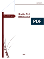 VorneCursos Direito Civil Pessoa Natural