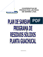 Programa de Residuos Solidos Guachucal