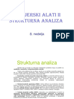 Predavanje - 8 - STRUKTURNA ANALIZA PDF