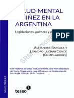 Barcala - Salud Mental y Niñez en La Argentina PDF