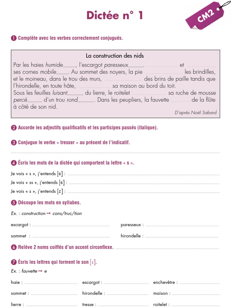 Dictée L'amphithéâtre De Nîmes Cm2 Dictee CM2 Sept