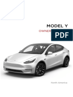 Tesla Model Y Owners Manual North America (English)