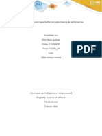 Foro Tarea 2 - Elaborar Mapa Mental Conceptos Básicos de Farmacotecnia