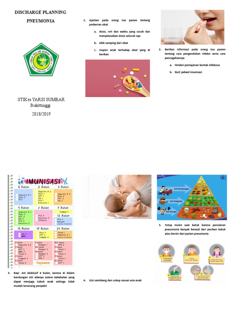 Rencana Discharge untuk Pneumonia Anak | PDF | Kesehatan Holistik ...