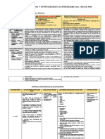 MATRIZ DE NECESIDADES 3ro