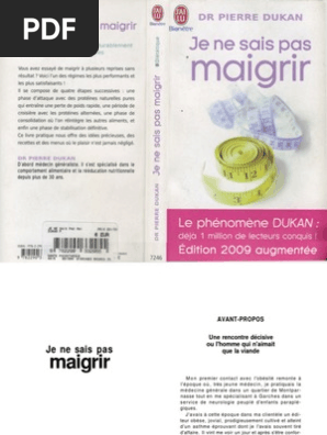 Je Ne Sais Pas Maigrir Dr Dukan
