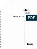 Lexicon ALex Service Manual