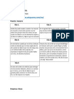 PLAN DE TRABAJO PARA ENCONTRAR EMPLEO..... Castellanos