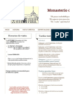TARIFAS Monasterio Ucles PDF